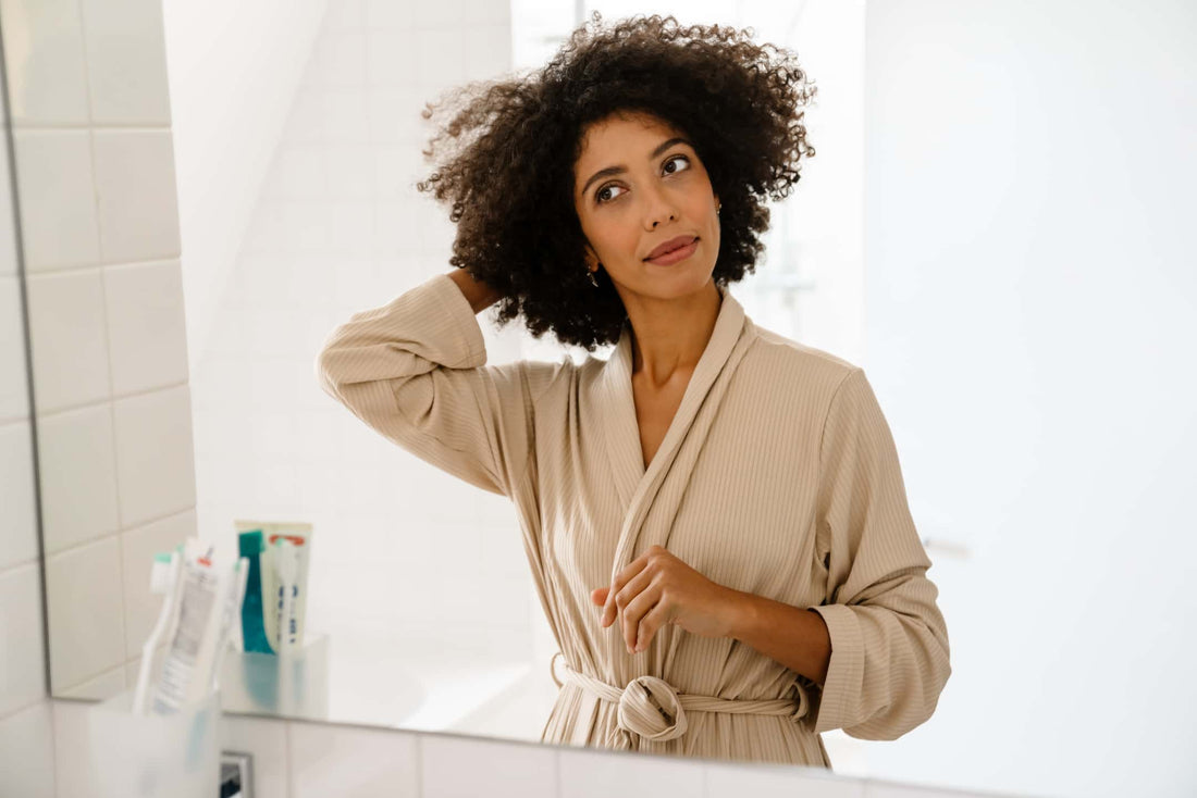 Soins cheveux bouclés keratine