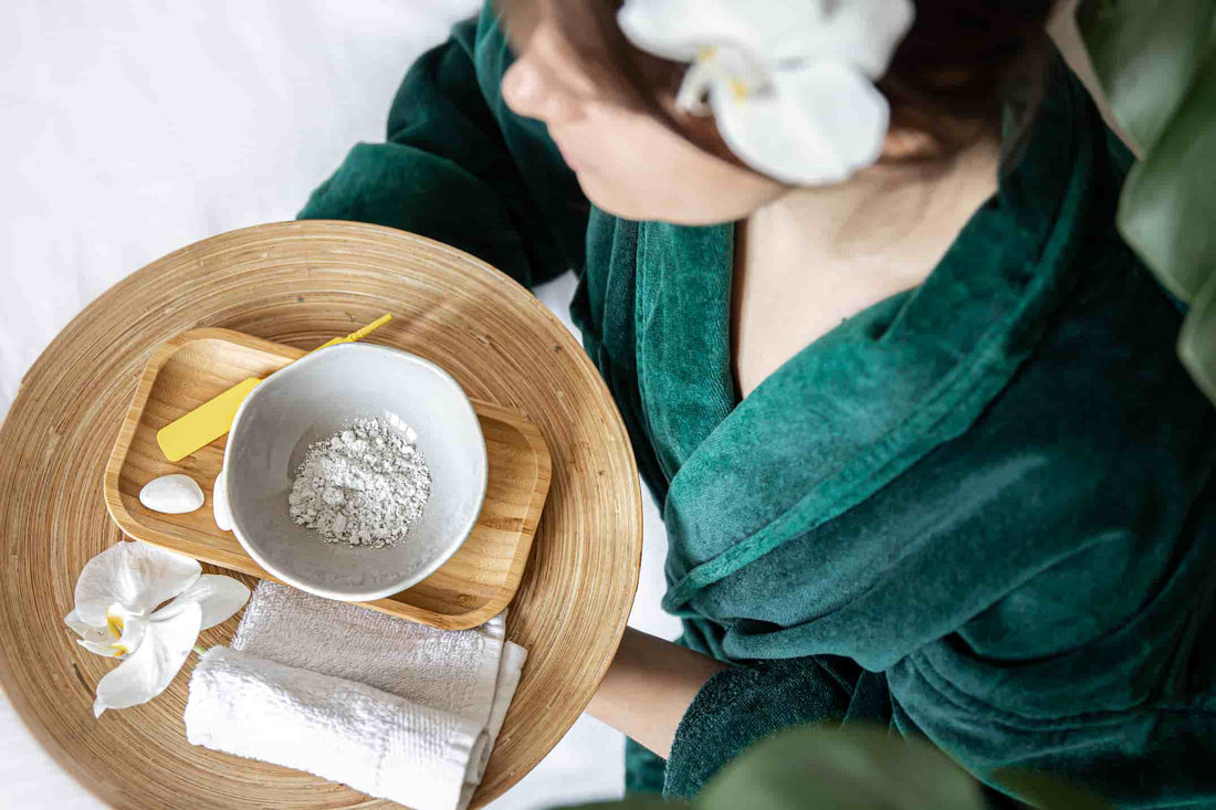 Soins cheveux à l'argile naturel