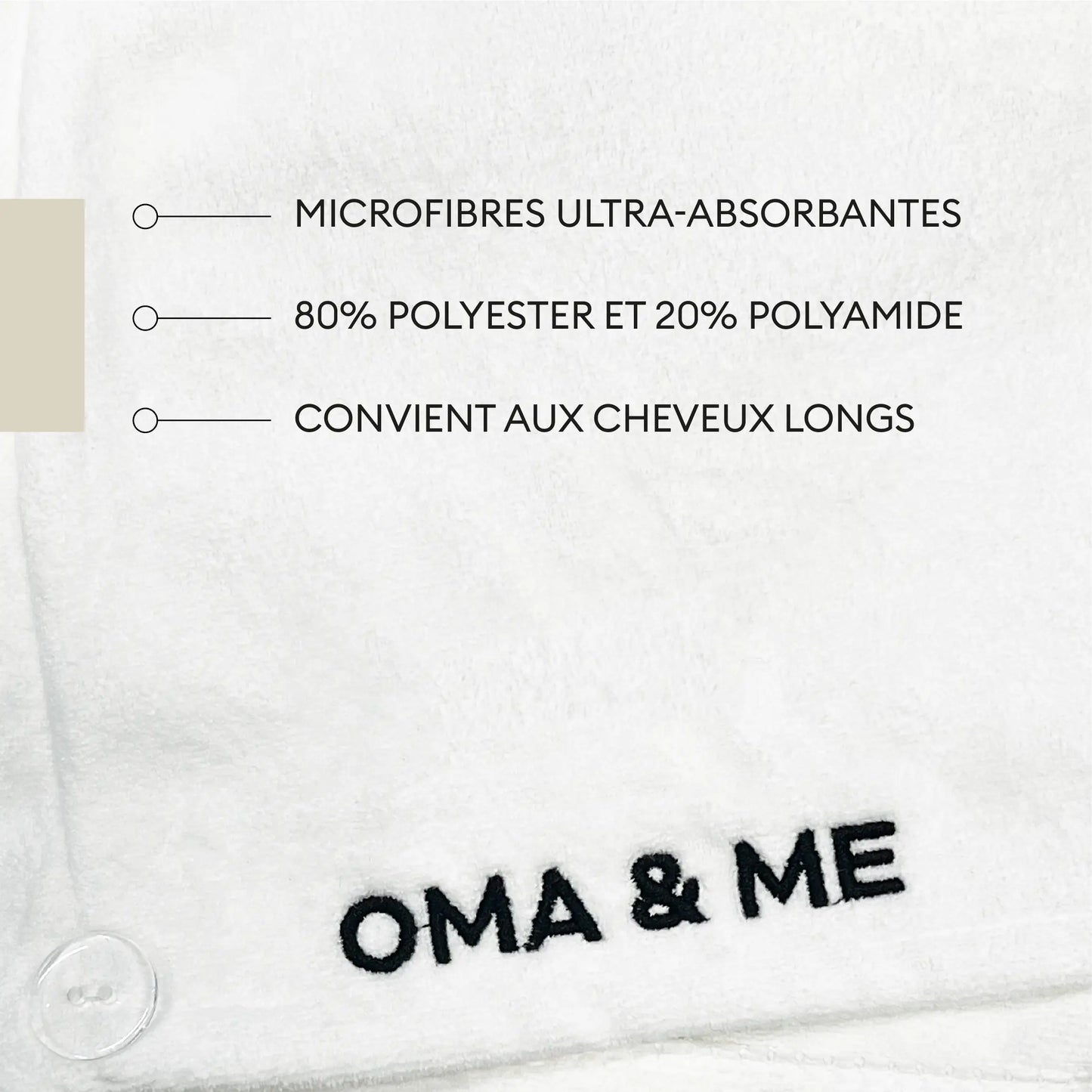 Serviette Microfibre Cheveux