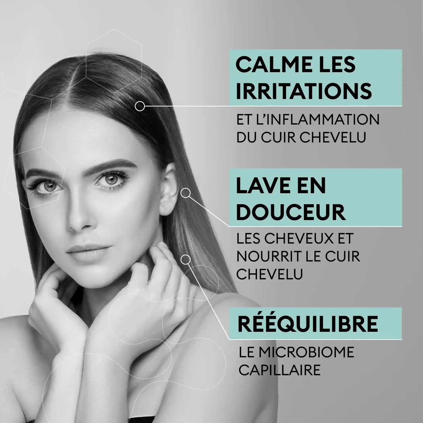 Shampoing Apaisant cuir chevelu irrité