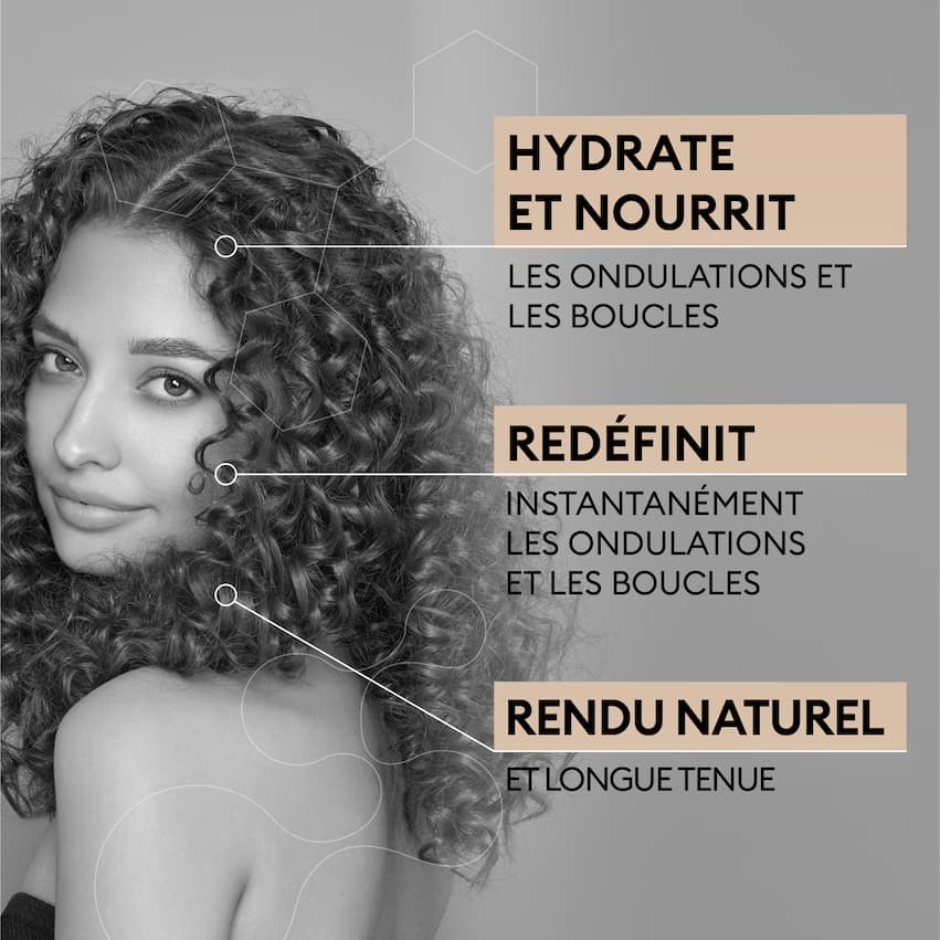 Crème Soin Cheveux Bouclés