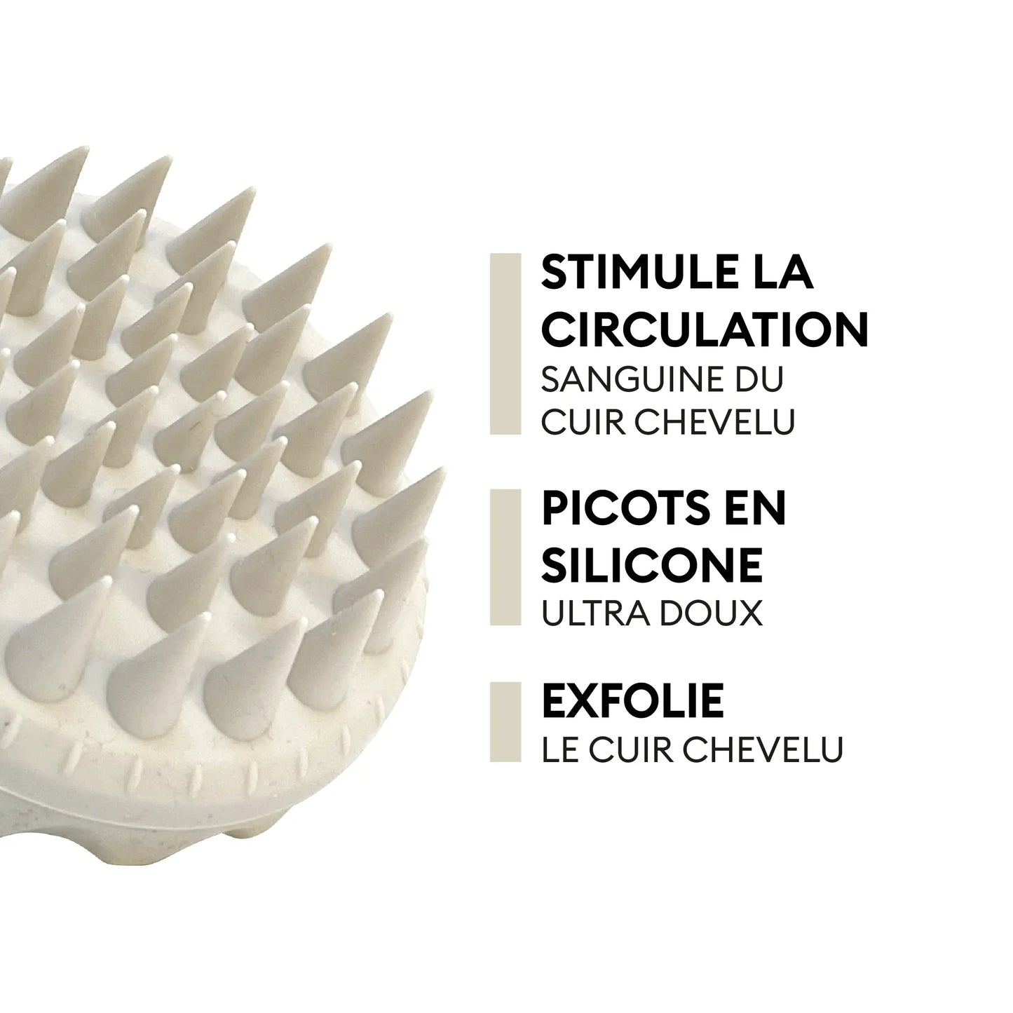 Brosse Massante Cuir Chevelu