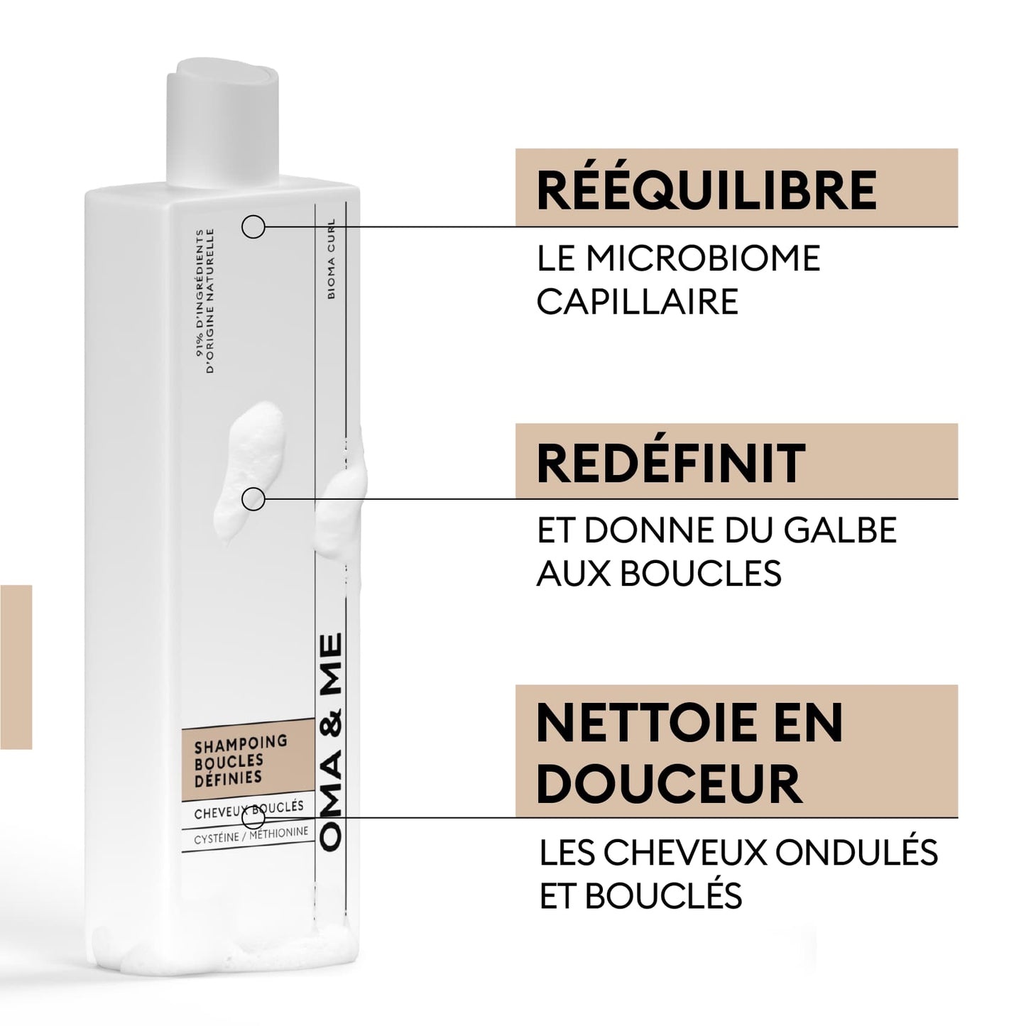 Shampoing Cheveux Bouclés