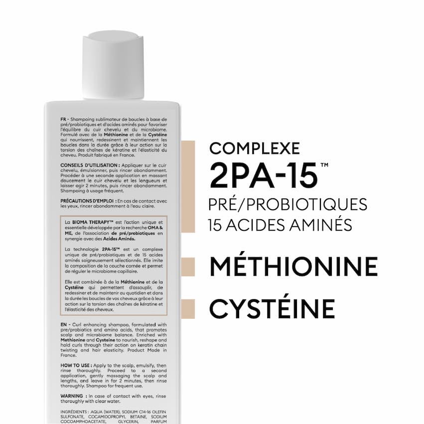 Shampoing Cheveux Bouclés