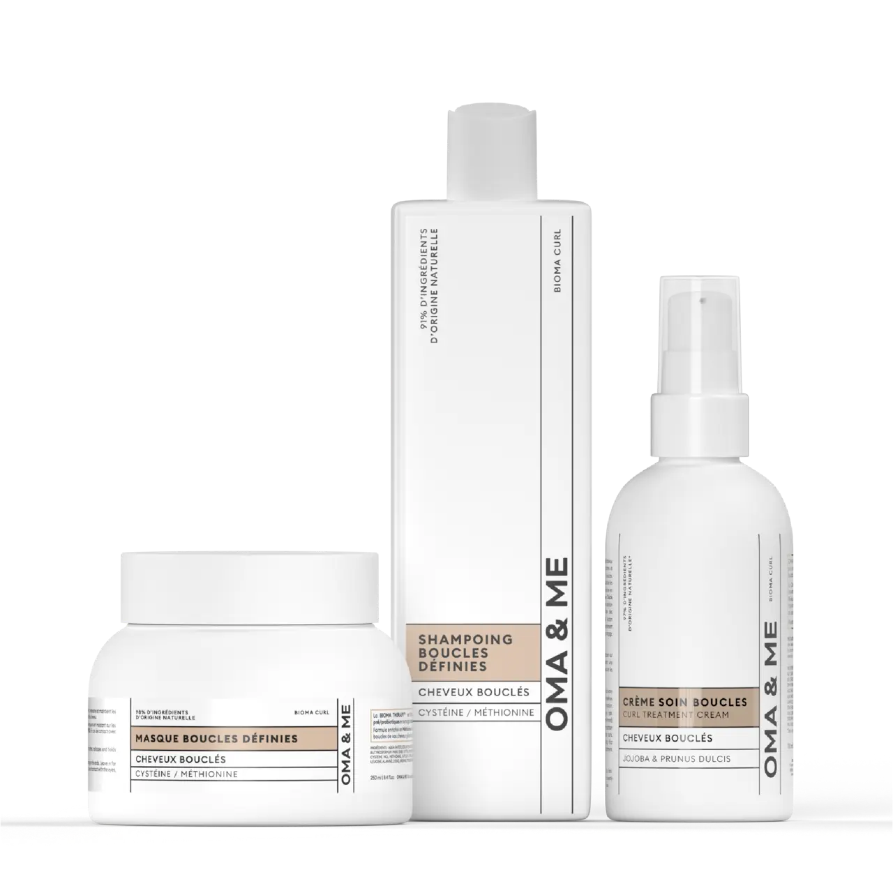 Trio Routine Cheveux Bouclés