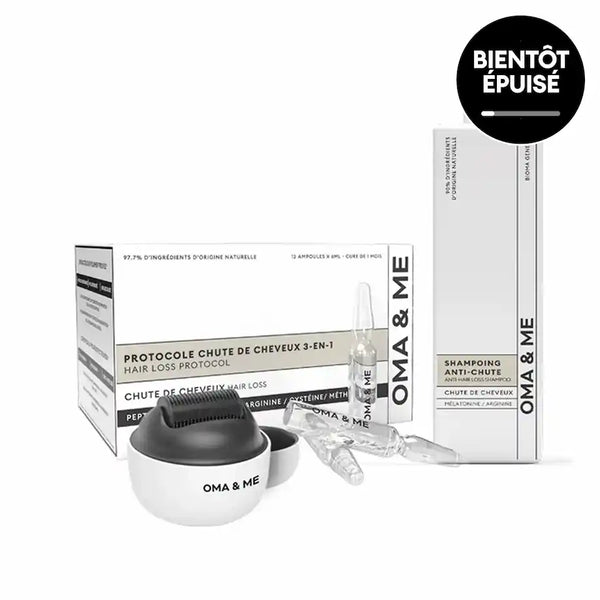 Kit Complet 3 mois Chute de Cheveux